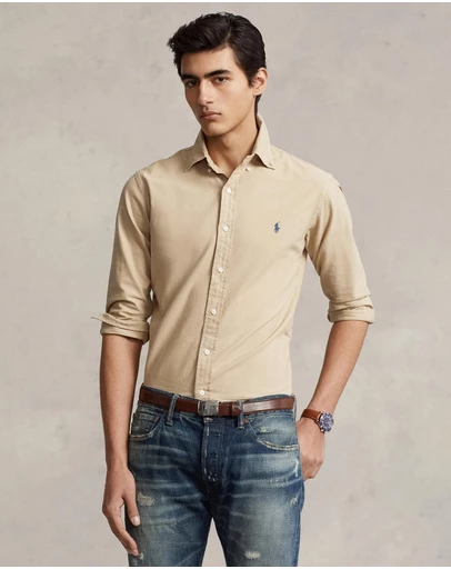 Polo Ralph Lauren - Custom Fit Garment-Dyed Oxford Shirt