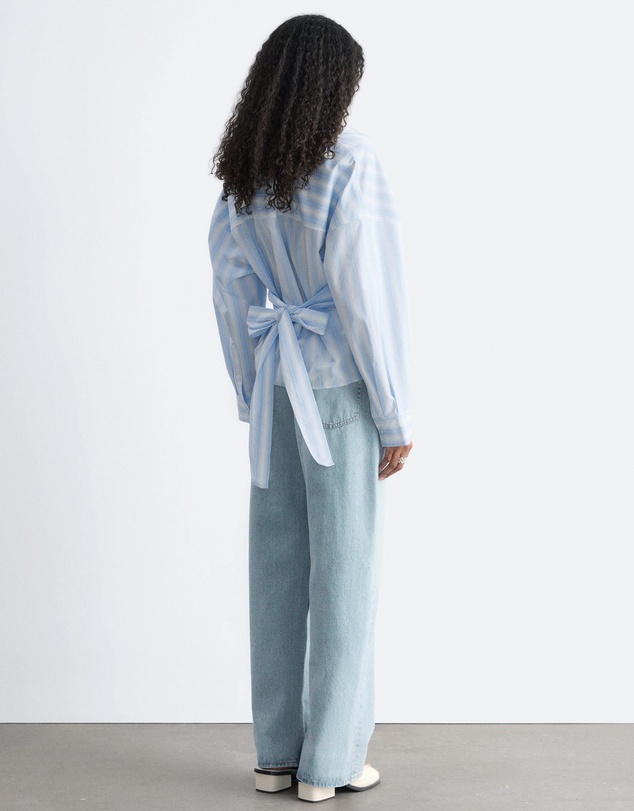 & Other Stories - Tie-Waist Cotton Shirt