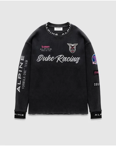 Duke + Dexter - Alpine Formula One Team Washed Black Waffle