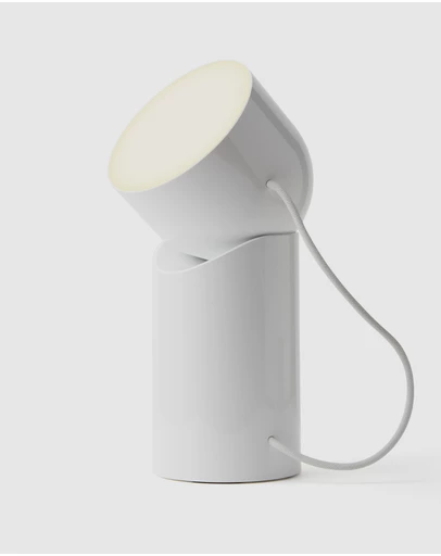 Lexon - Lexon Orbe Portable Led Lamp With Moving Head - White