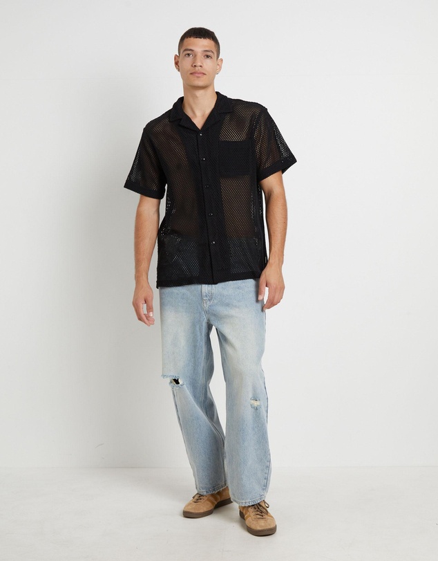 Arvust - Diego Mesh Short Sleeve Shirt