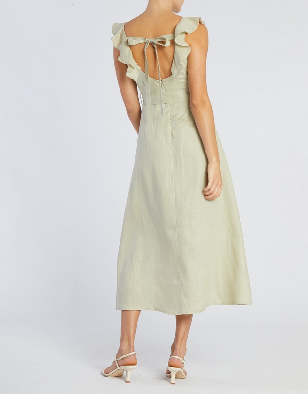 Amelius - Bohdi Linen Midi Dress
