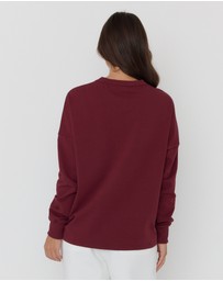 ALEXANDRA - Vire Jumper Red Wine