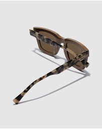 Hawkers Co - HAWKERS - Brown Olive ONE UPTOWN Sunglasses for Men and Women UV400