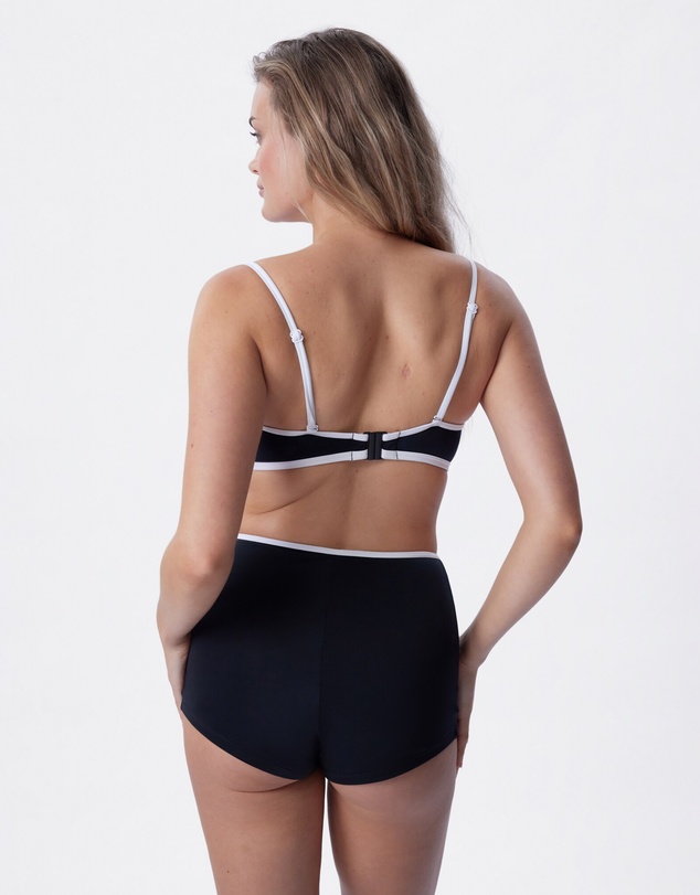 Bras N Things - Skye Shortie Bikini Bottom - Black
