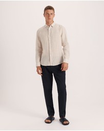 SABA - Anderson Classic Yarn Dyed Linen Shirt