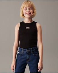 Calvin Klein Jeans - Girls Ribbed Tank Top