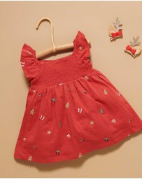 Purebaby - Christmas Celebration Dress -Kids-Babies