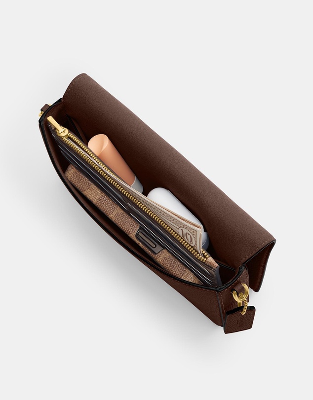 Coach - Polished Pebble Leather Essential Crossbody Bag