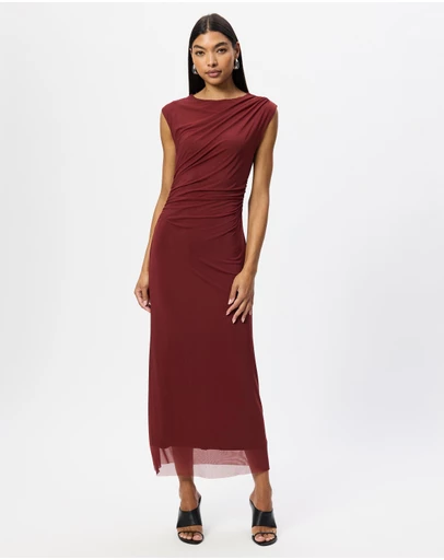 & Other Stories - Draped Sleeveless Midi Dress