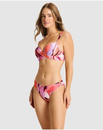 Sea Level Australia - Neon Wave Cross Front Moulded Underwire Bra