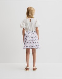 Country Road - Ruffle Print Skirt
