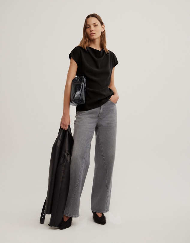 Witchery - Cowl Tie Belt Top