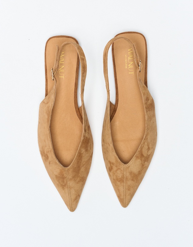Walnut Melbourne - Sabine Leather Flat