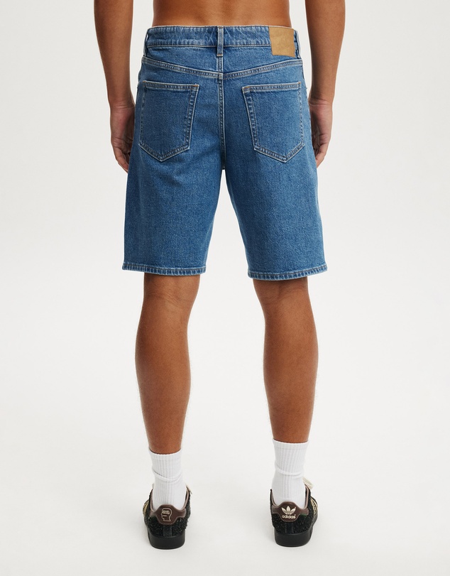 Cotton On - Loose Straight Denim Short