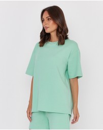 ALEXANDRA - Halo T-Shirt Sage