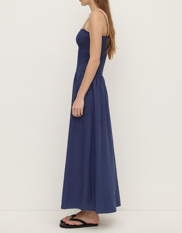 Assembly Label - Connie Cotton Shirred Dress