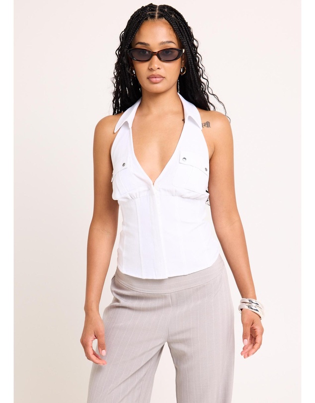 Neon Hart - Utility Halter Top