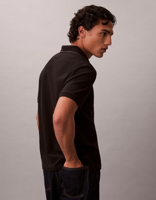 Calvin Klein - Refined Pique Tipped Polo Shirt