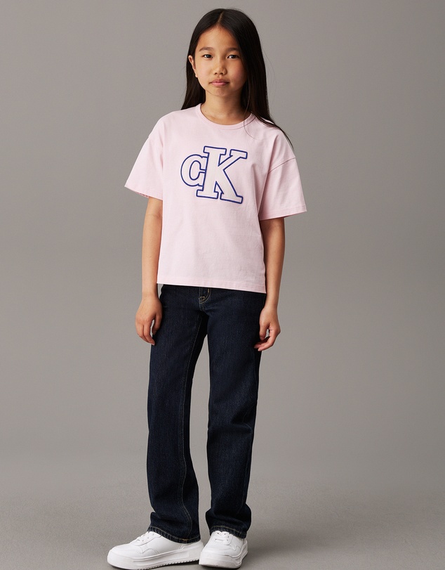 Calvin Klein Jeans - Girls Boxy Logo T-Shirt