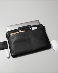 Aquila - Montoro Compact Black Briefcase