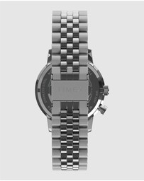TIMEX - Timex Marlin Moon Phase 40mm Stainless Steel Case and Bracelet