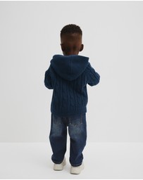 Country Road - Hooded Zip Through Cardigan