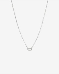 Michael Hill - Luxe Links Paperclip Necklace in Sterling Silver
