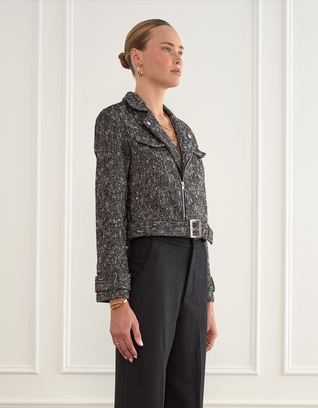 Aqua Blu Australia - Nyx Francis Biker Jacket