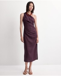 M.N.G - Asymmetrical Dress With Side Slit