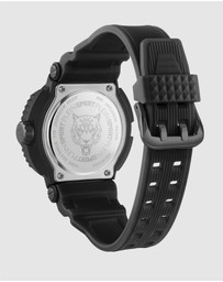 Plein Sport - PLEIN TIGER POWER 45mm Black dial with Black strap