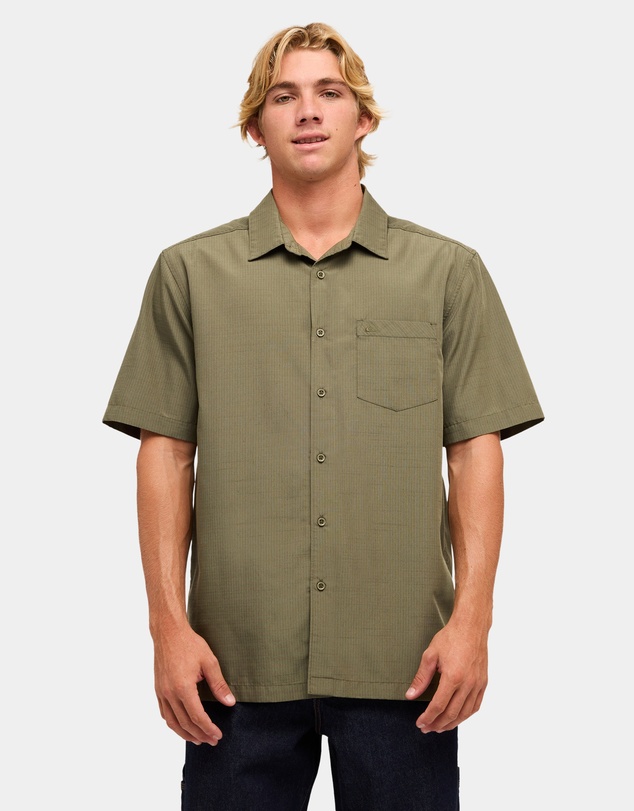 Quiksilver - Mens Centinela Short Sleeve Shirt