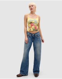 BDG By Urban Outfitters - Kayla Lowrider Studded Jeans