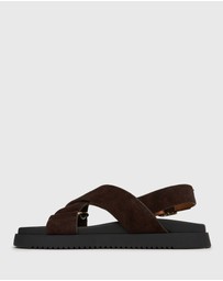 Betts - Myth Crossover Strap Footbed Sandals