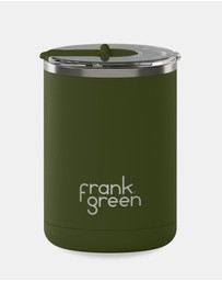 Frank Green - 12oz Stainless Steel Ceramic Cup With Hinged Lid