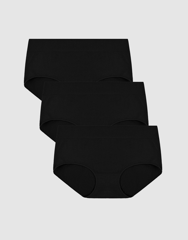 B Free Intimate Apparel - Sleek Midi Brief - 3 Pack