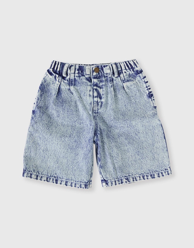 Goldie + Ace - Kirby Relaxed Denim Shorts - Babies-Kids