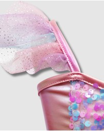 Pink Poppy - Mermaid Sparkle Dress With Tail