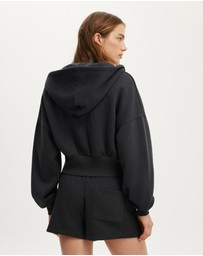 Cotton On - Oversized Zip Through Hoodie