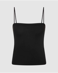 St. Agni - Organic Cotton Square Neck Camisole