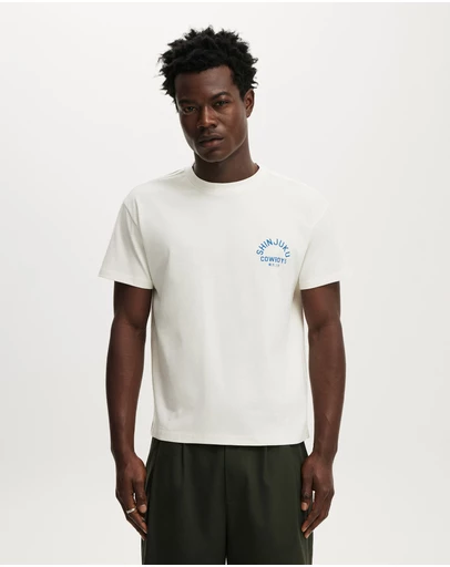 Cotton On - Fitted Graphic T-Shirt