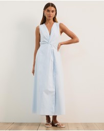 Atmos&Here - Ida Cotton Poplin Midi Dress