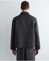COS - Reversible Checked Herringbone Wool Jacket