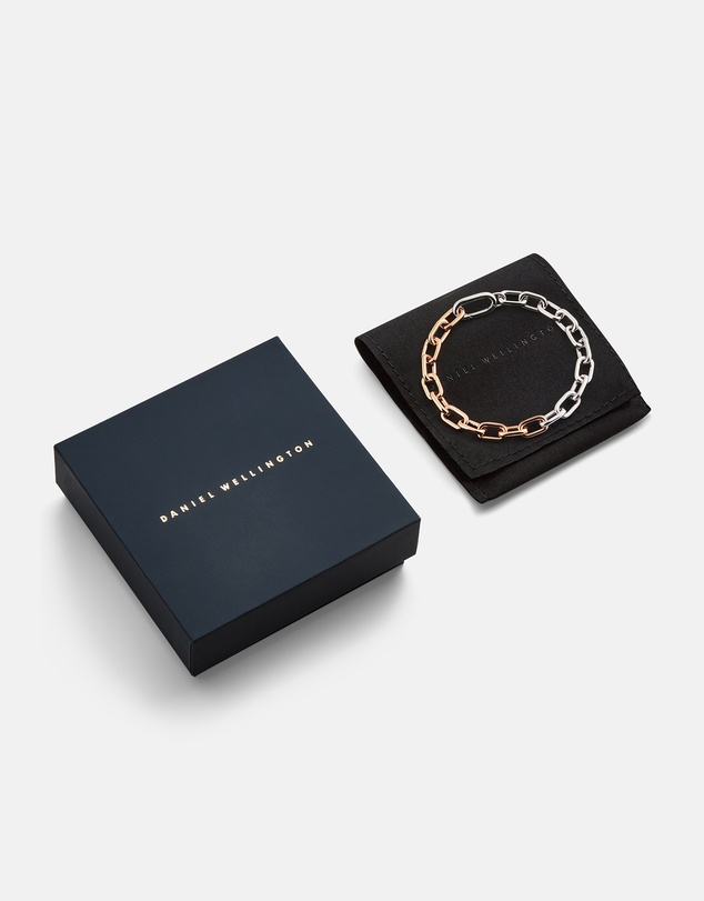 Daniel Wellington - Contrast Link Bracelet Two Tone