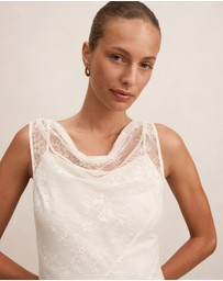 Forever New - Jenna Panelled Lace Dress