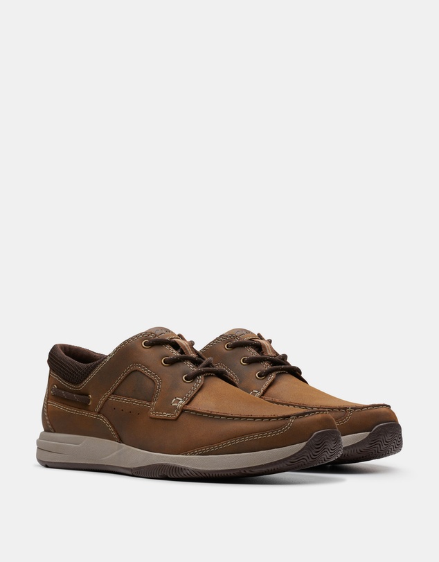 Clarks - Sailview Lace Beeswax