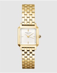 Rosefield - The Boxelle 24.5mm Gold-Tone Bracelet Watch