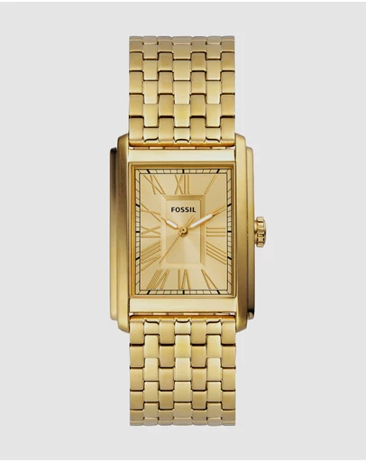Fossil - Carraway Gold Tone Analogue Watch