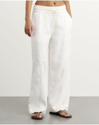 Jag - Sabine Linen Relaxed Leg Pant