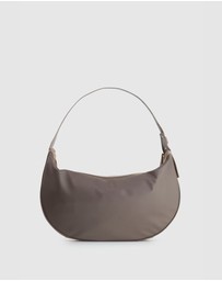 Evity - Noemie Leather Trim Shoulder Bag
